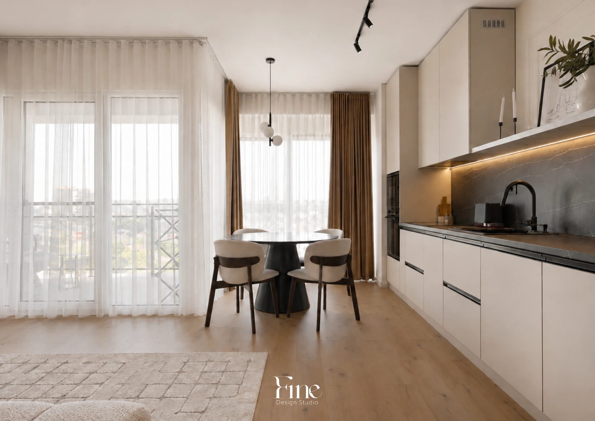 Vienna One Sunrise 93 Living de ansamblu