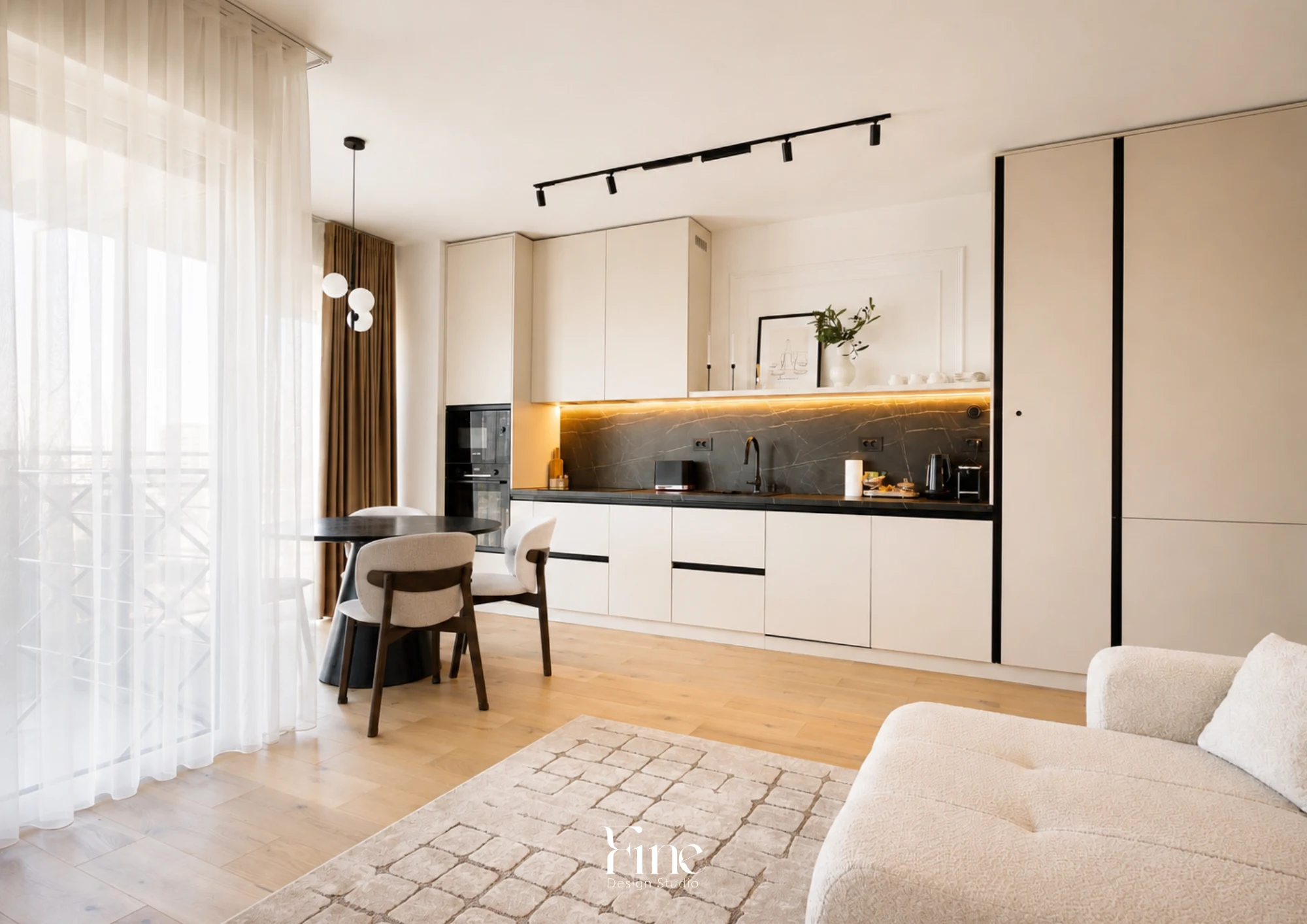 Vienna One Sunrise 93 Living de ansamblu